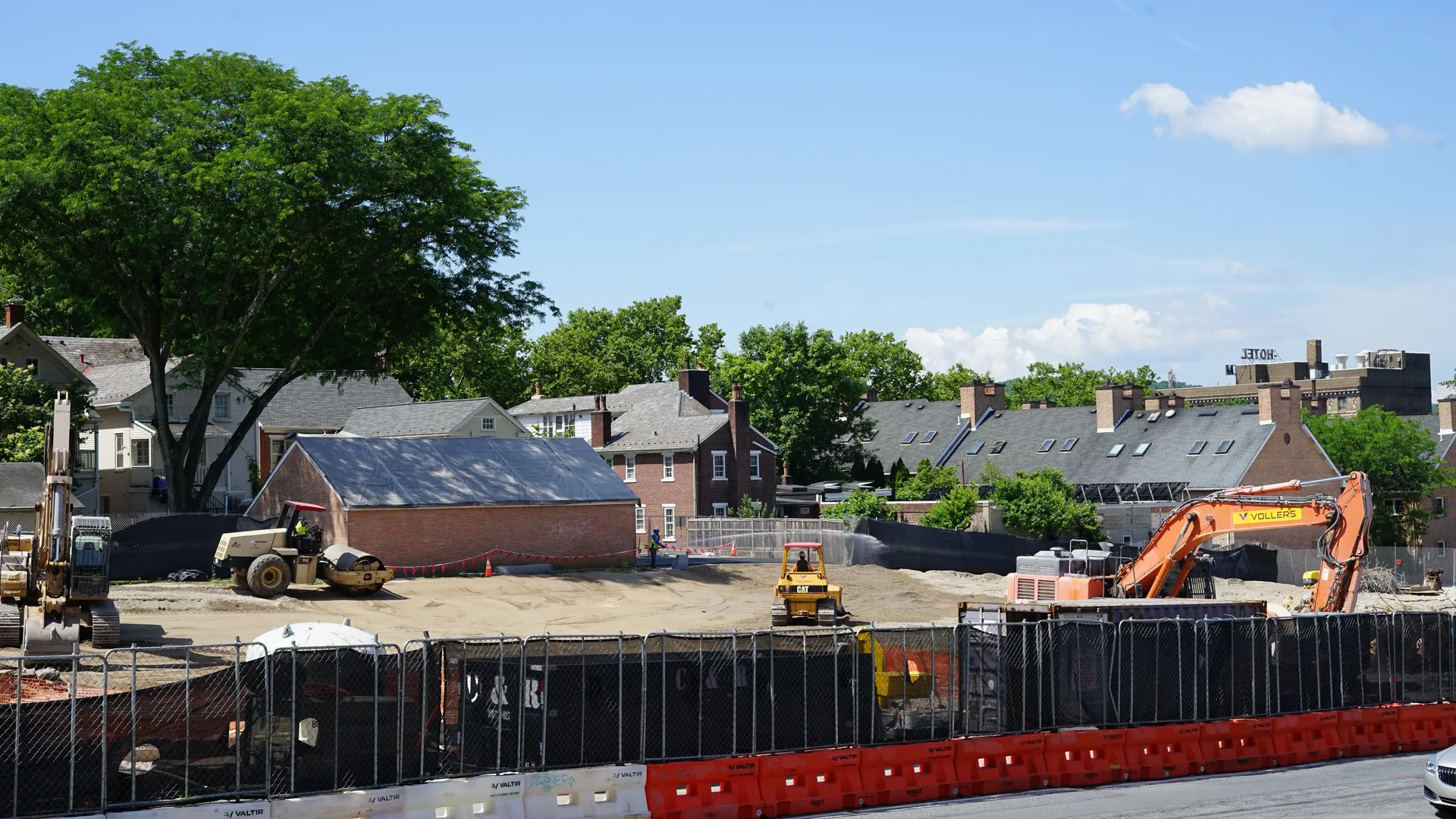 walnut st parking garage demolition bethlehem pa june 2024
