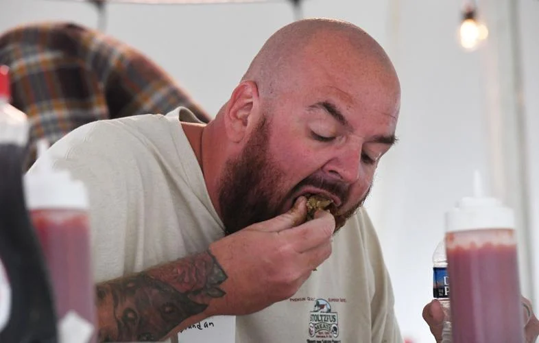 ephrata scrapple eating contest 2023 by stoltzfus meats
