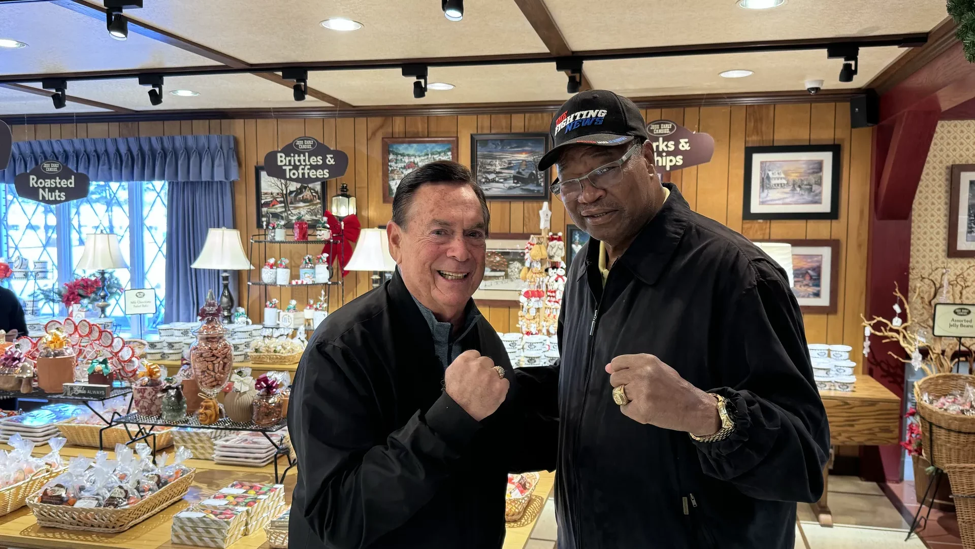 Larry Holmes to join Allentown Rescue Mission’s drive-thru food drive at Josh Early Candies