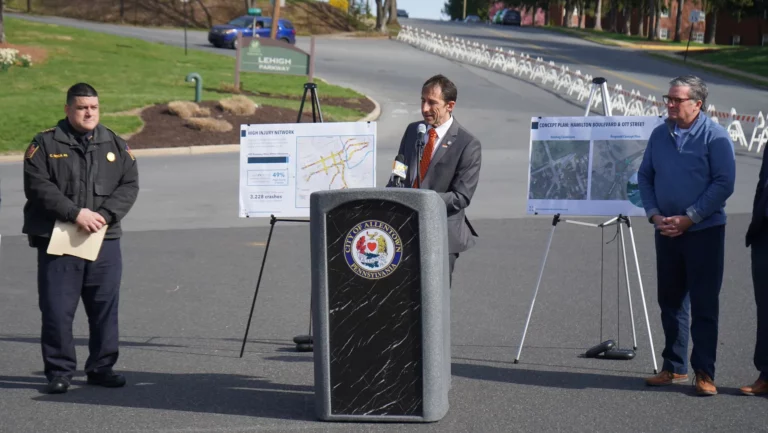 Allentown unveils Safety Action Plan to eliminate traffic fatalities