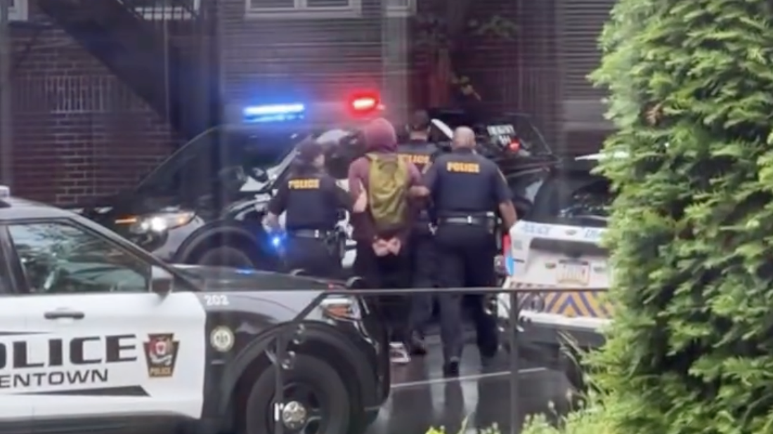 allentown police morning shooting two suspects may 21 2025, woman shot in leg