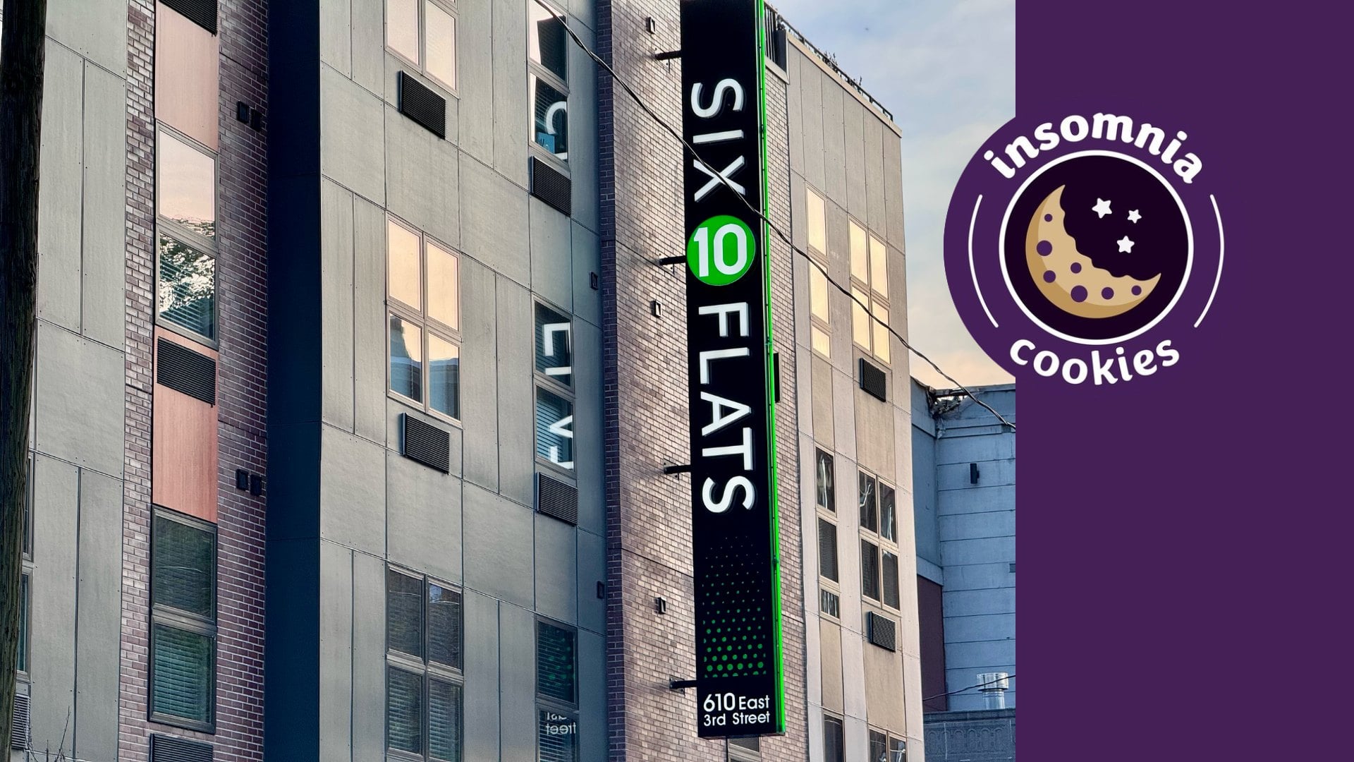 insomnia cookies coming to six10 flats in bethlehem pa 610 flats