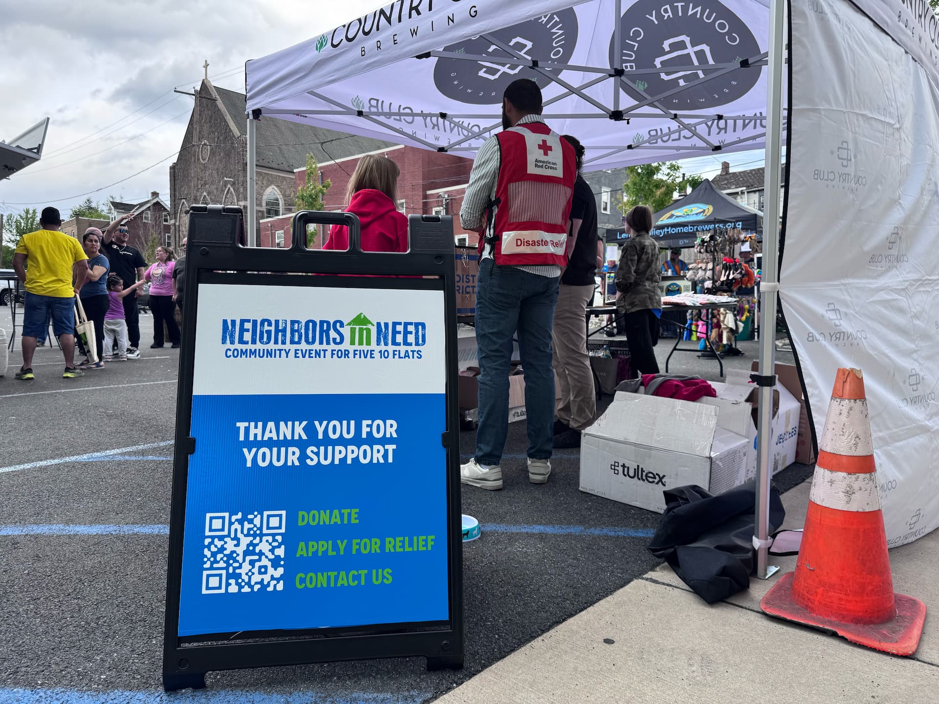 neighbors in need five10 flats donation event may 2025