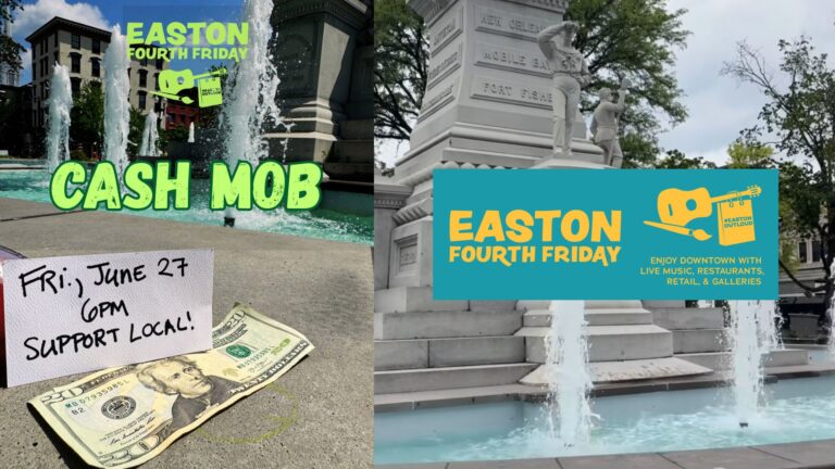 Easton revives ‘Cash Mob’ to surprise and support a local business June 27