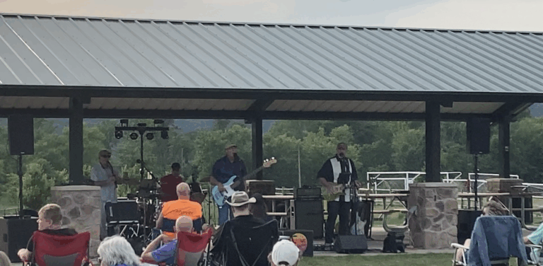 The Castaway Band participates in Upper Saucon summer entertainment