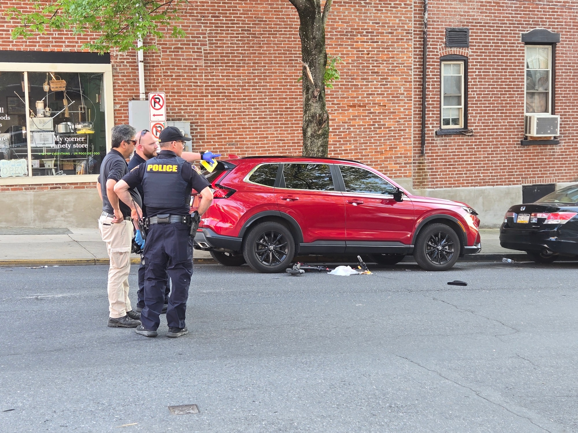 july 4 scooter accident allentown pa man passes away police searching for family john doe