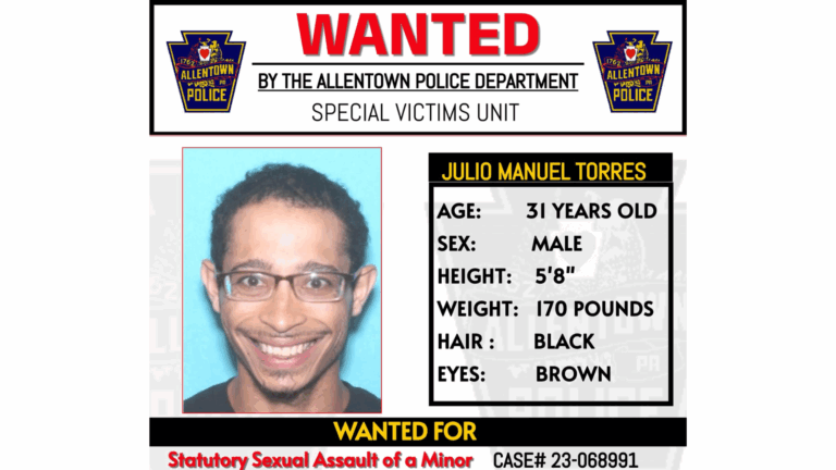 Allentown man remains at large on child sex assault charges