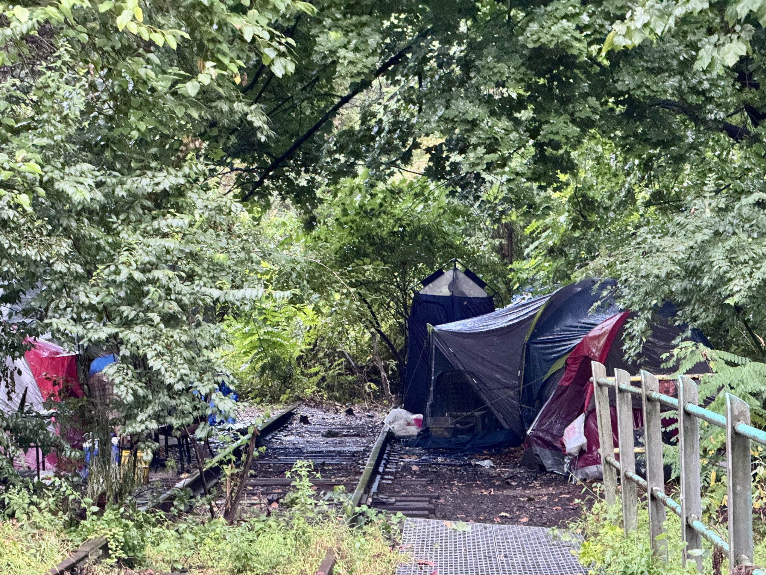 ‘Apparently I exist’: Homeless residents push back on Bethlehem camp evictions