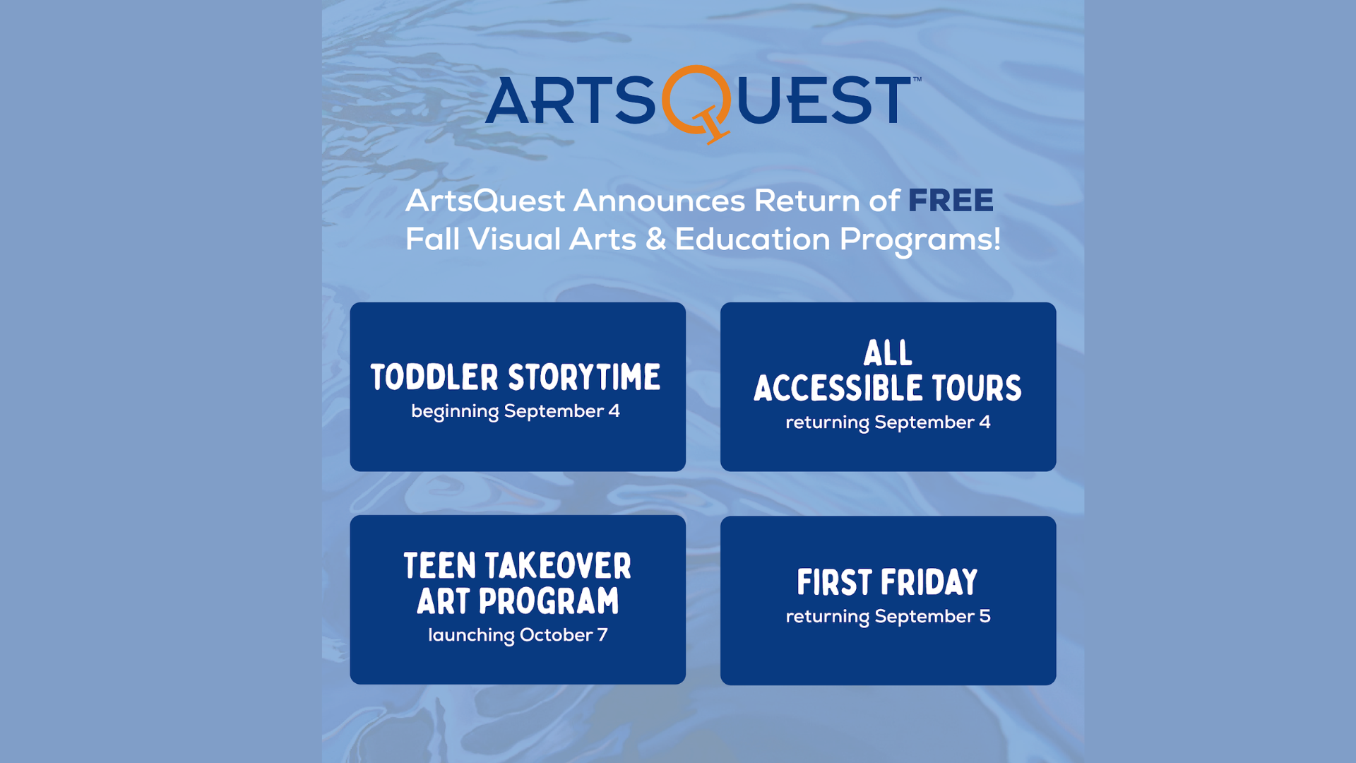 ArtsQuest brings back free fall programs at SteelStacks