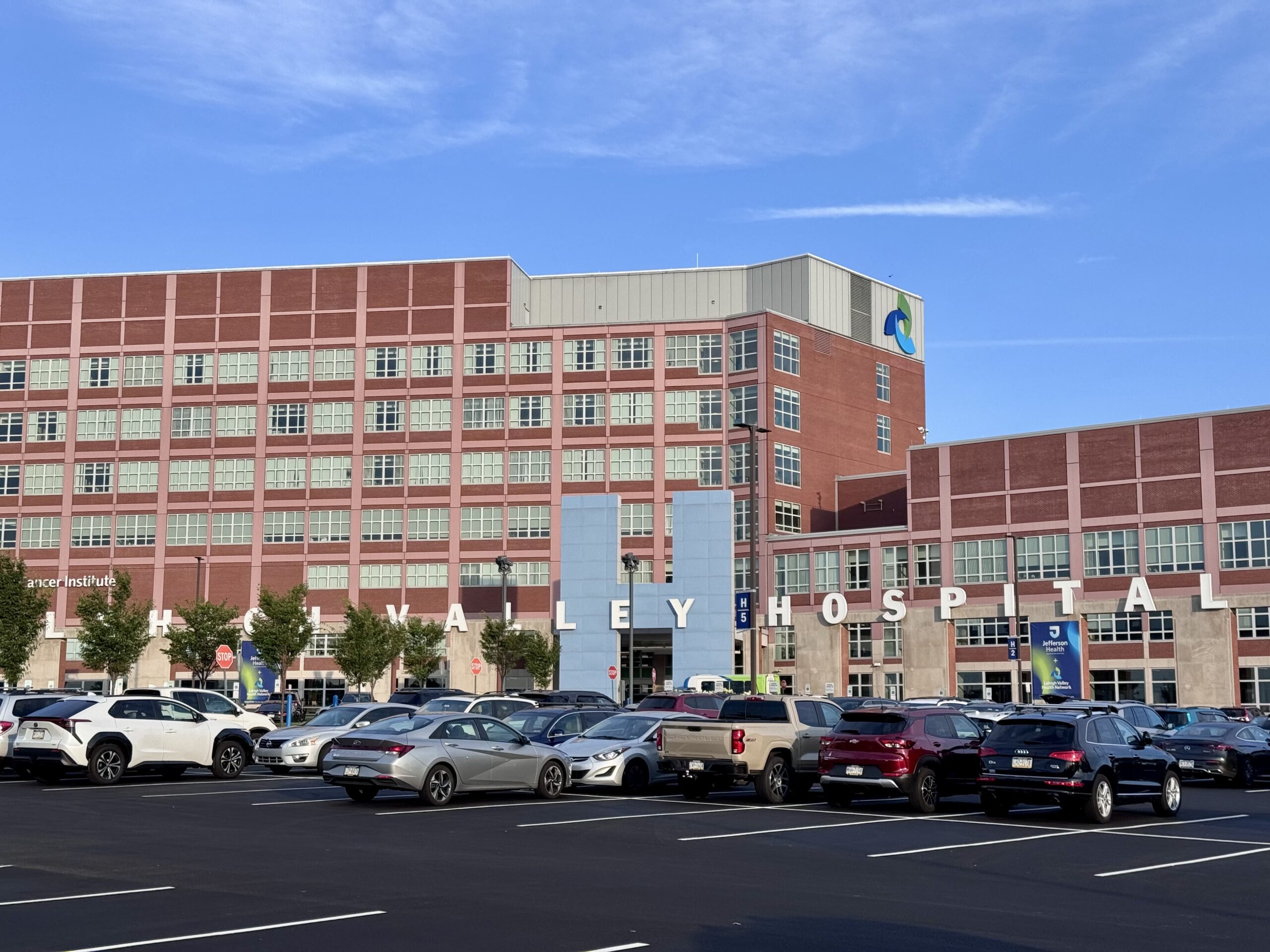 A Lehigh Valley Health Network (LVHN) hospital in Bethlehem, Pa, Monday, Oct. 20 2025 (Photo by: Jai Smith/Lehigh Daily)