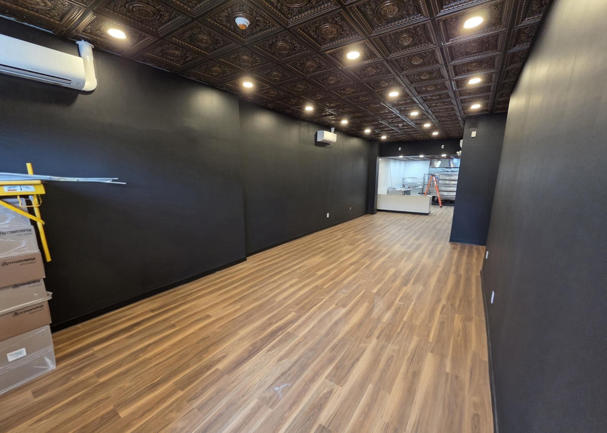 Paranormal Pizza new interior