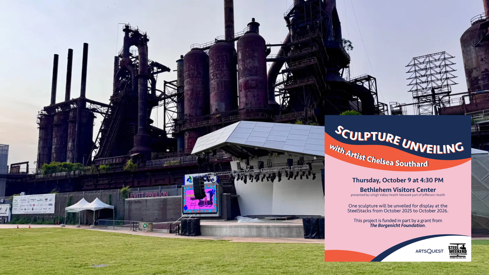steelstacks sculpture event