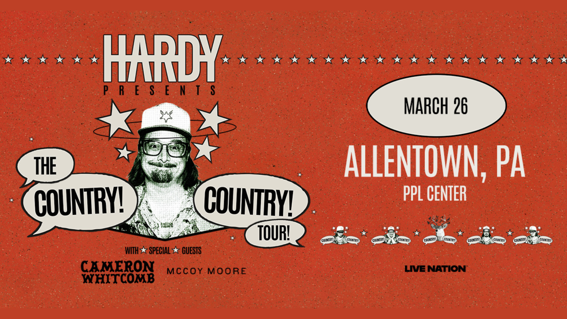 hardy country tour ppl center allentown