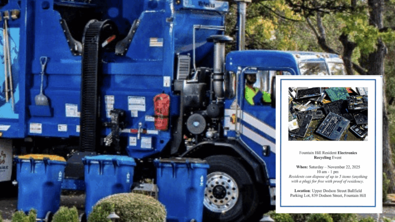 Fountain Hill to host free electronics recycling event Saturday