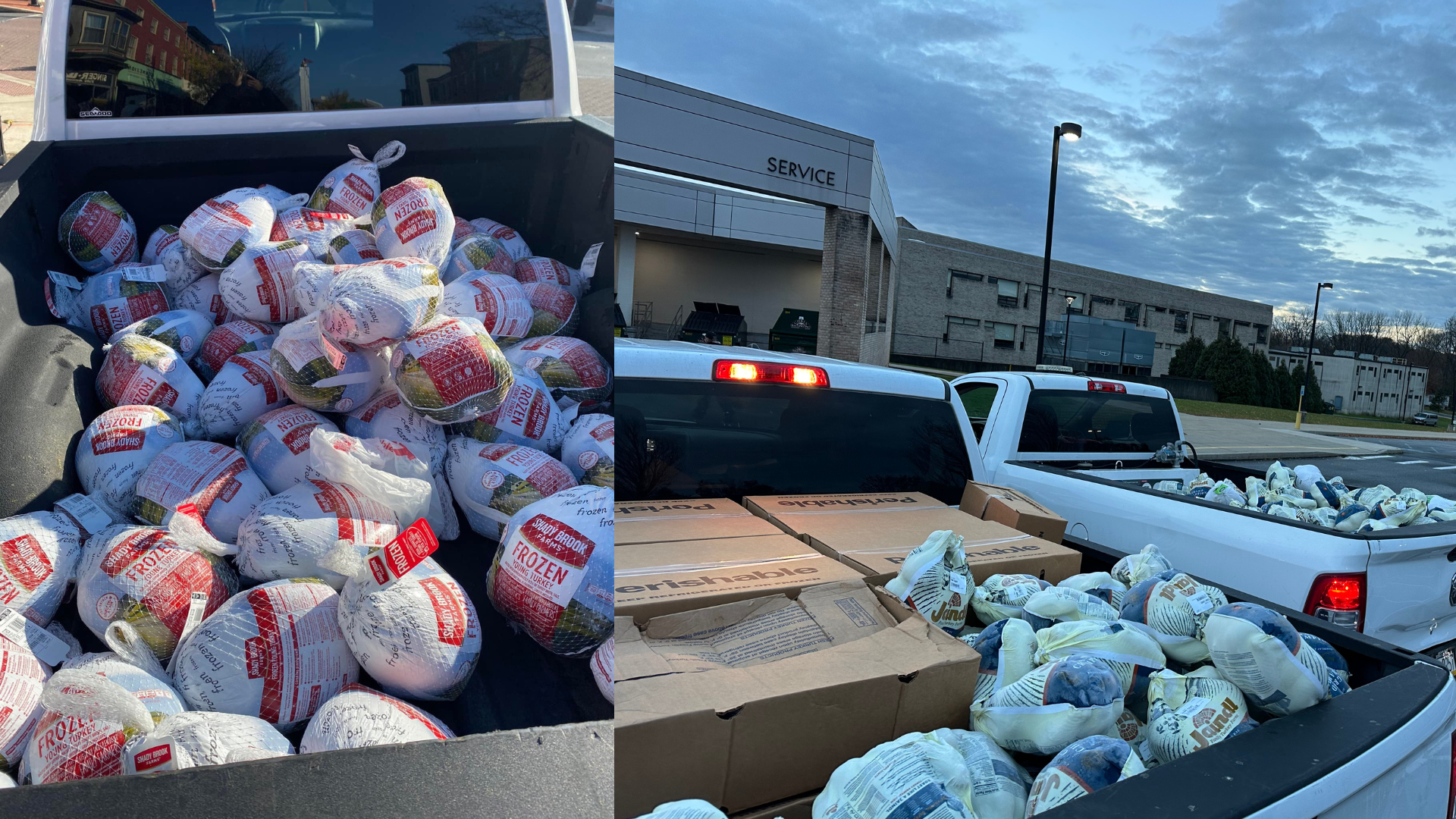 easton councilman frank pintabone turkey giveaway