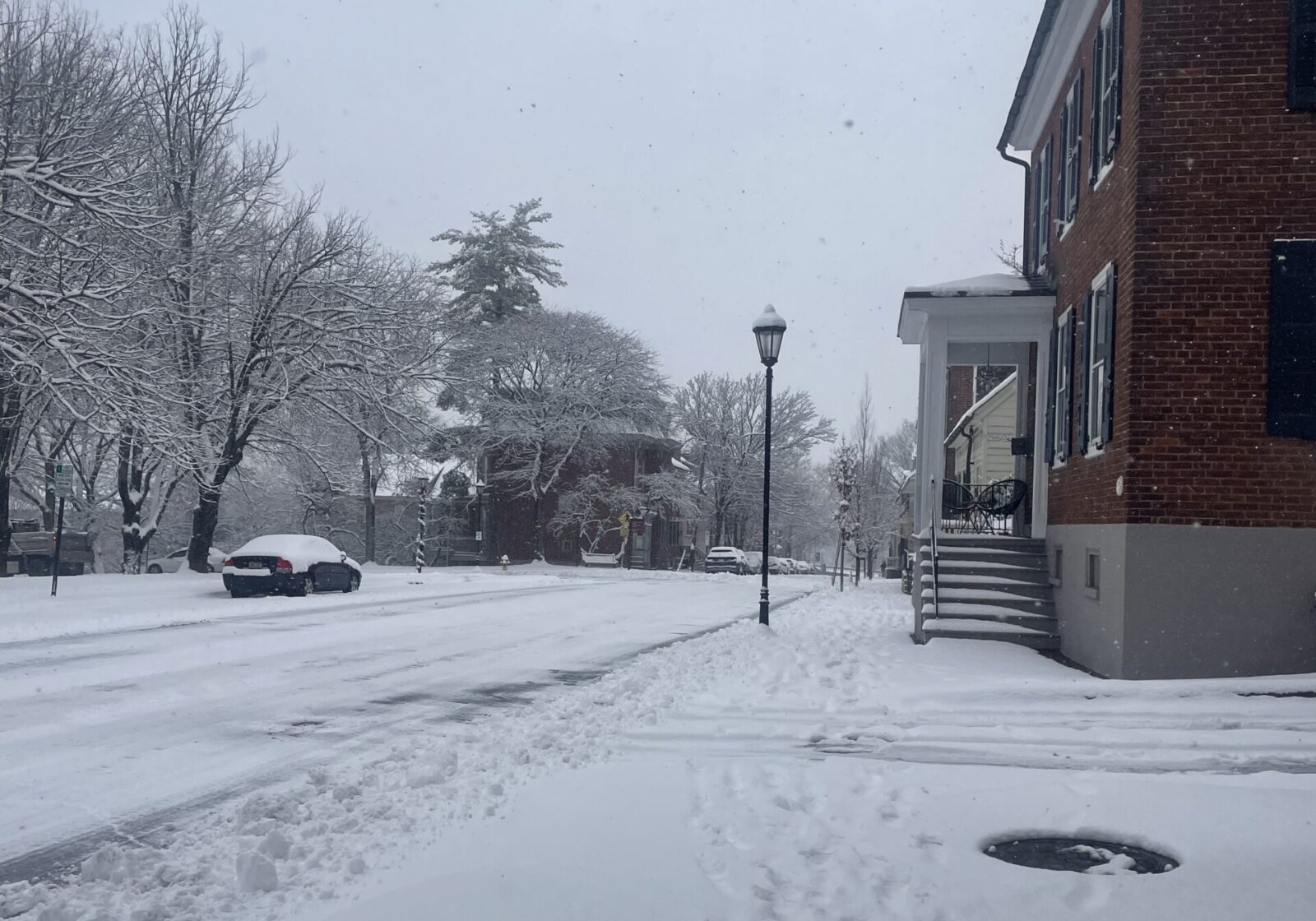 bethlehem street snow