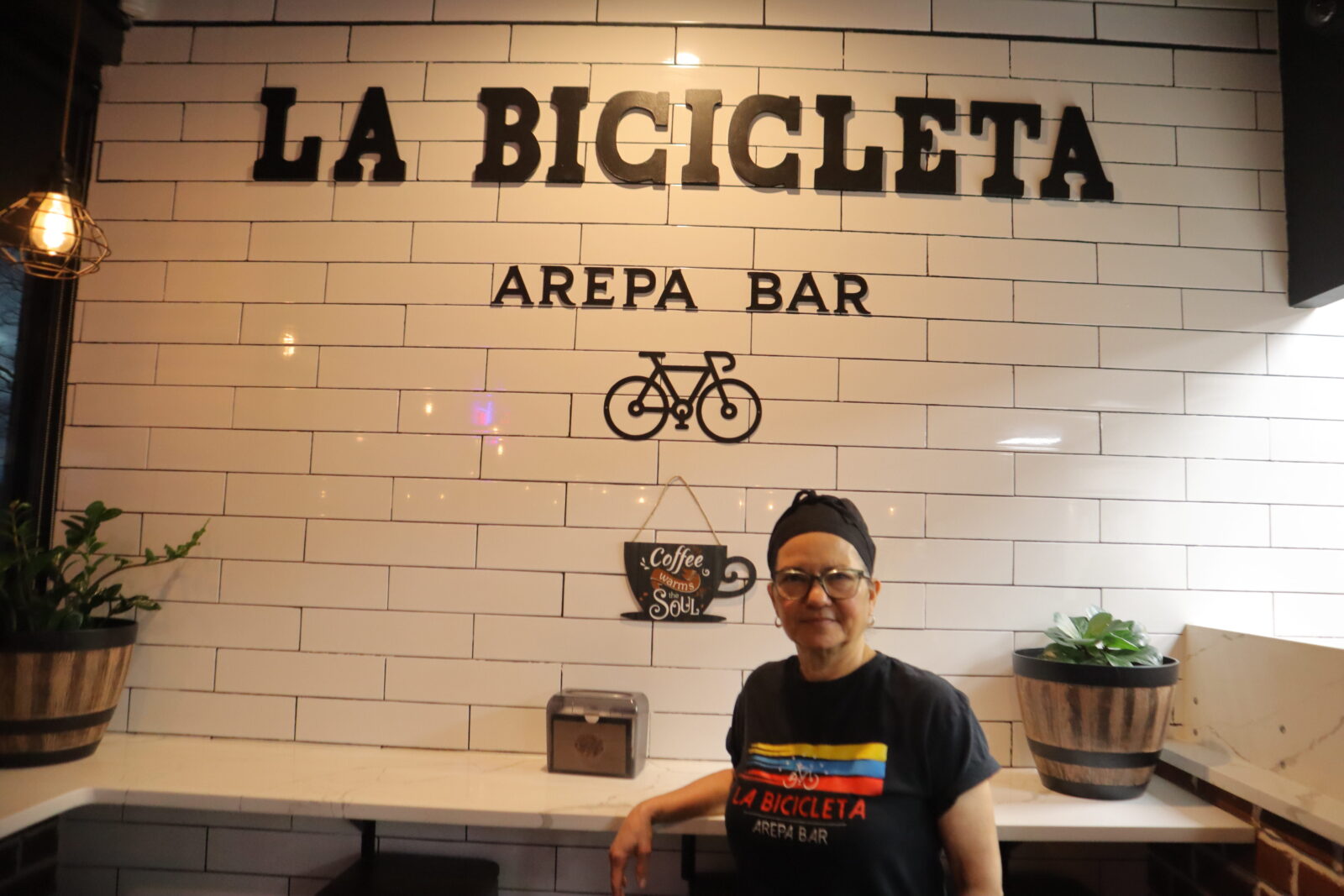 manager and owner of the restaurant, Claudia Canelon