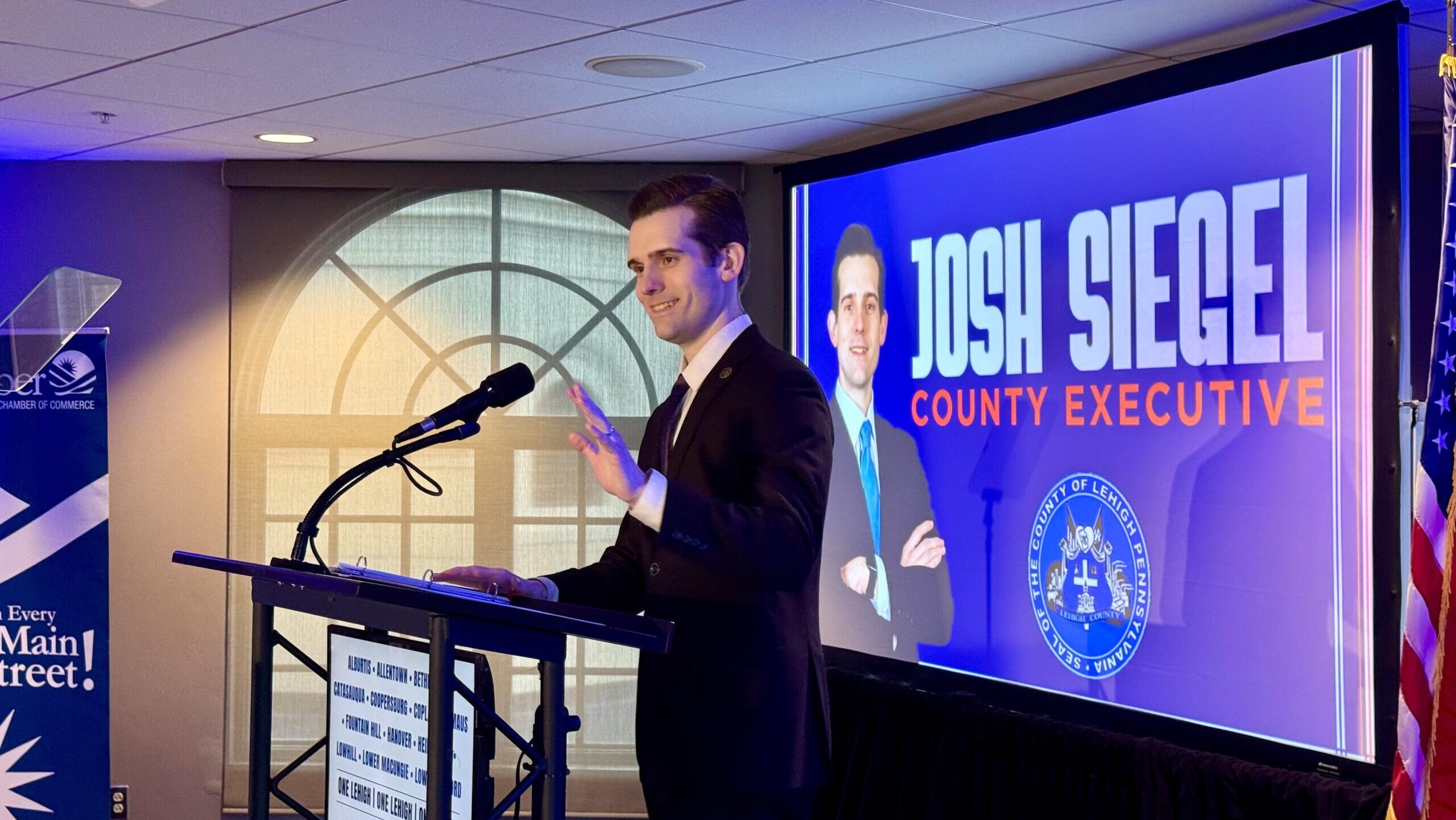 Josh Siegel proposes sales tax study, homelessness emergency, ICE limits in State of the County address