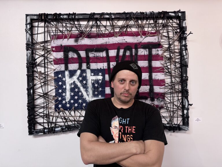 As ICE presence grows, Allentown artists find their voice at gallery show