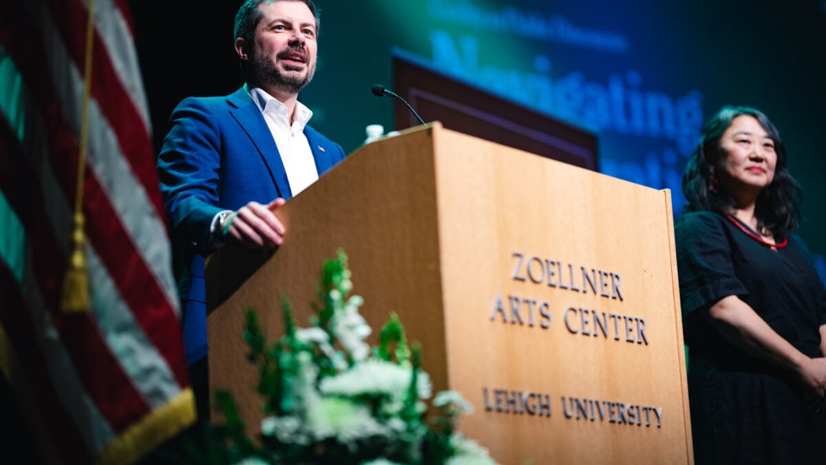 pete buttigieg lehigh talk march 2026