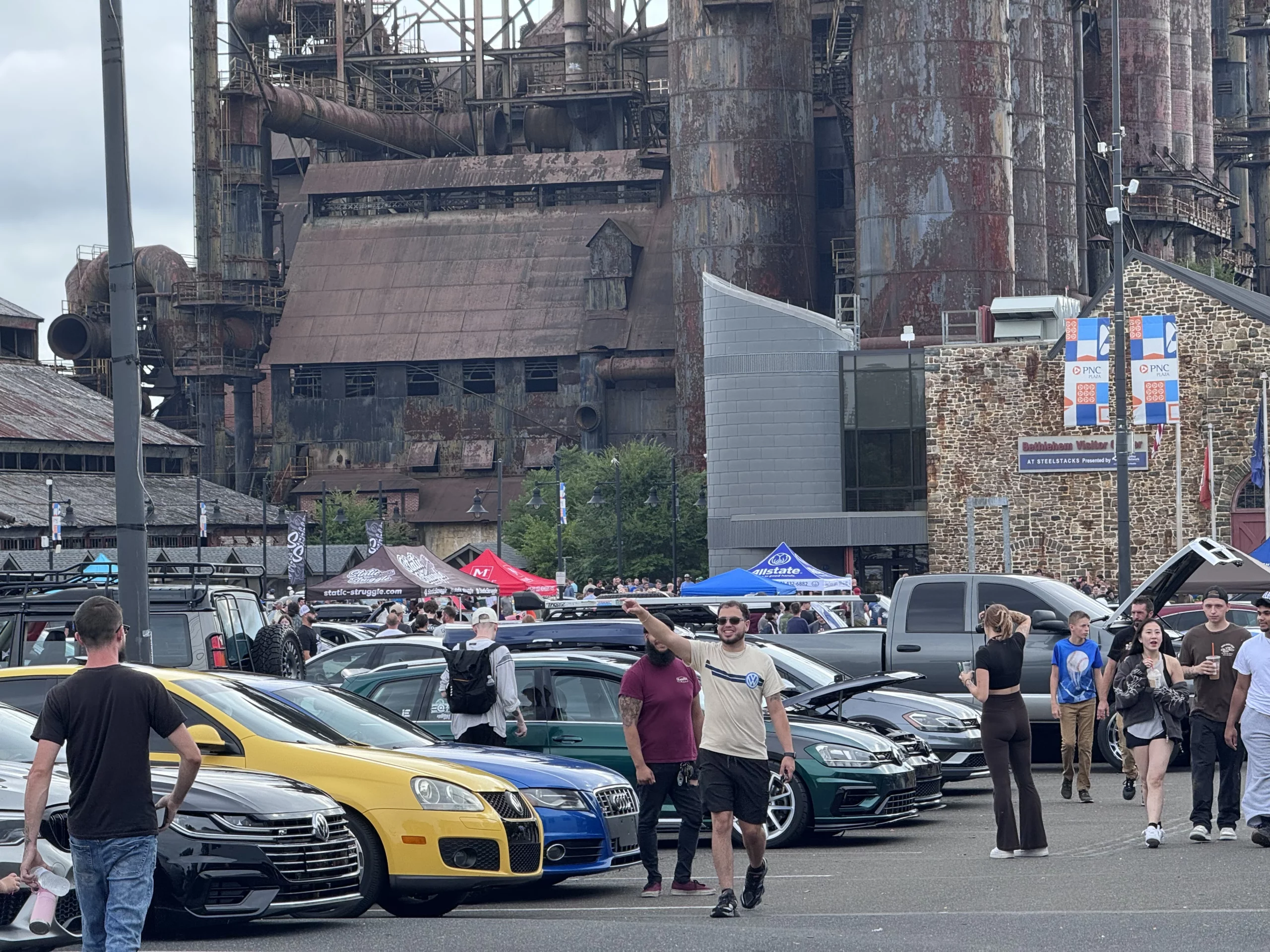cars and coffee steelstacks bethlehem pa august 24 2025