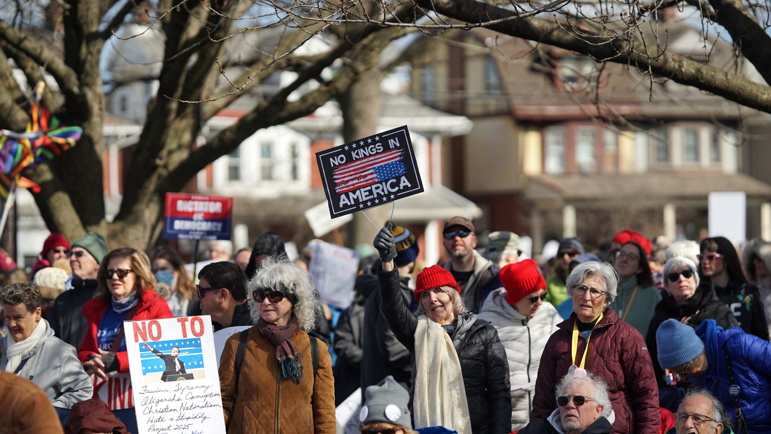 No Kings protesters to push early voting at five Lehigh Valley roadsides
