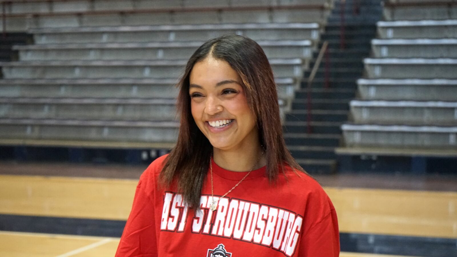 alyssia colon, cheerleading, east stroudsburg