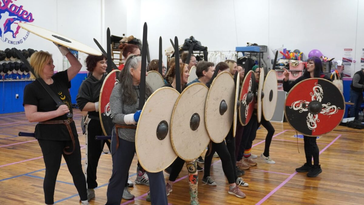 shield maidens kit ceasg sword shield women combat