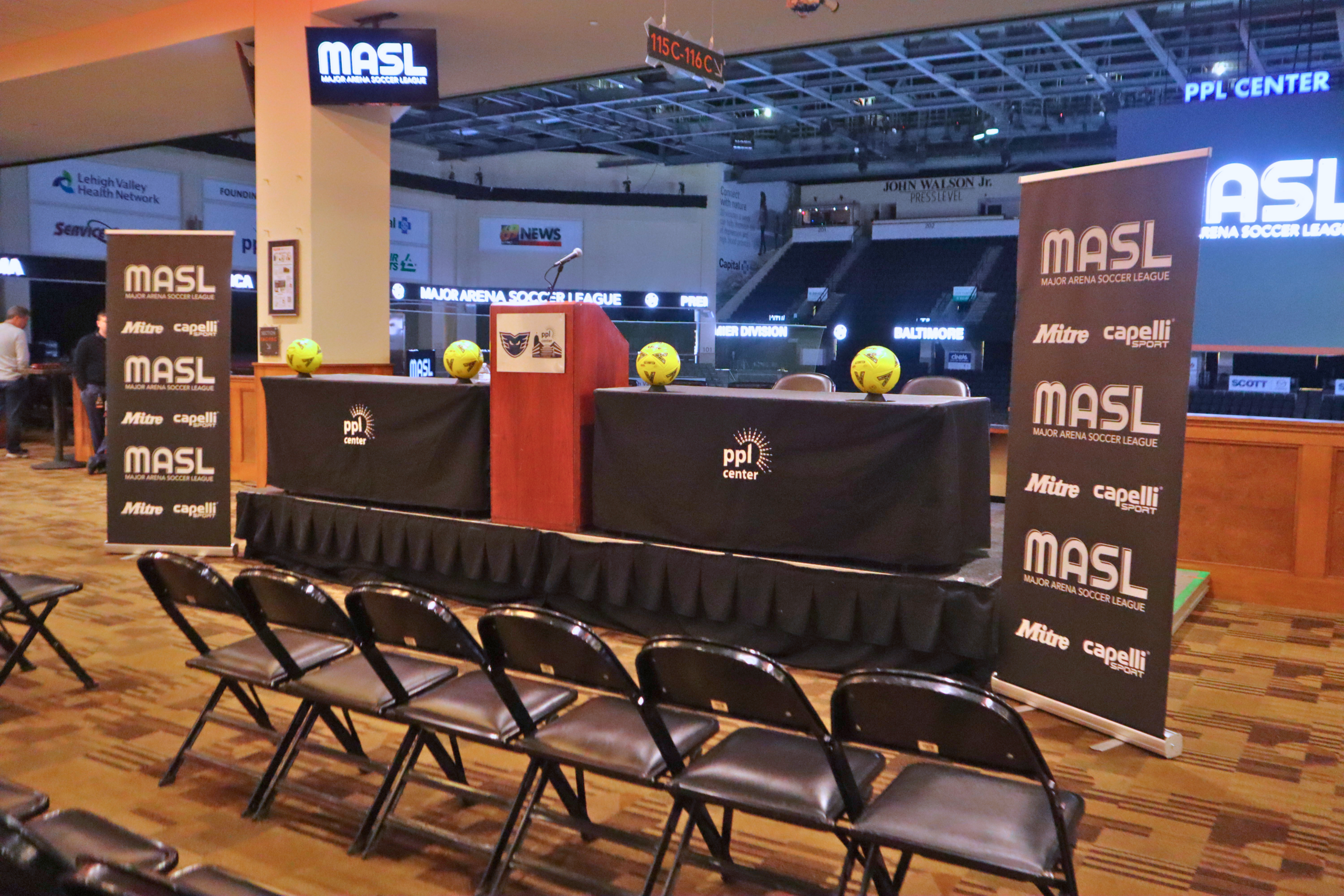 ppl masl pro soccer league announcement allentown pa brooks brothers