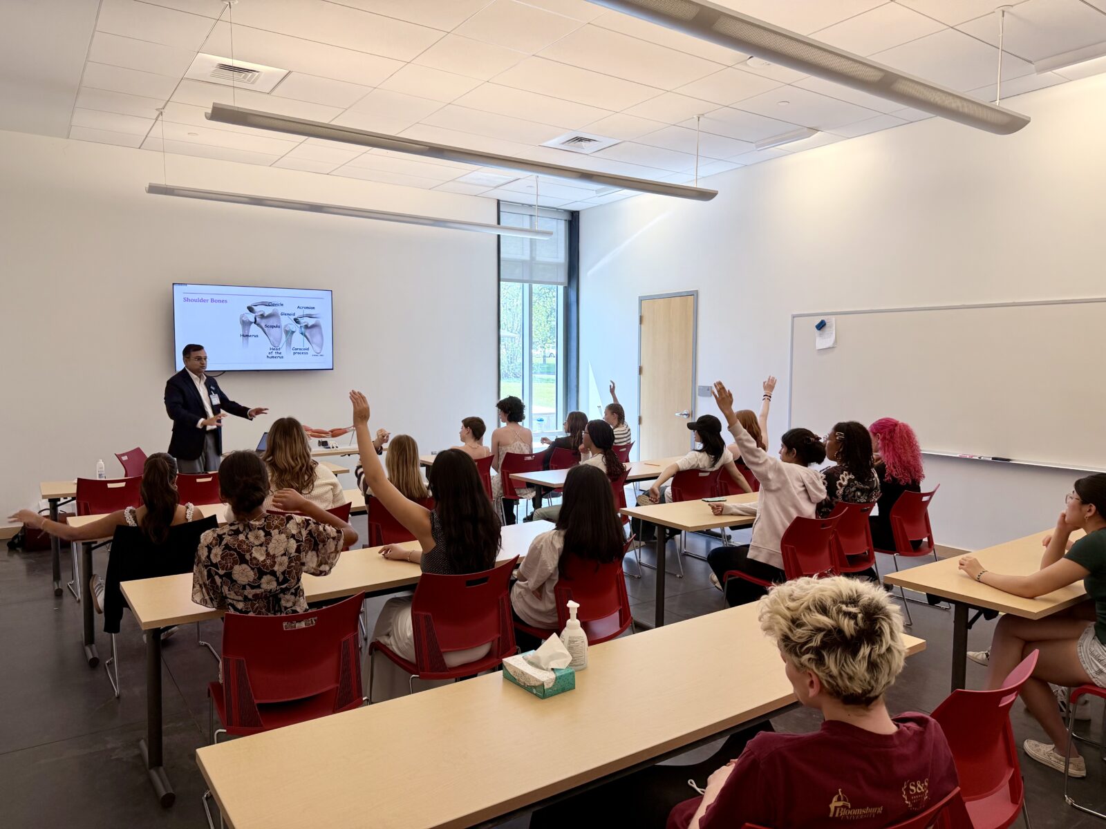 moravian academy high school kids real arm cadaver dissection may 5 2026