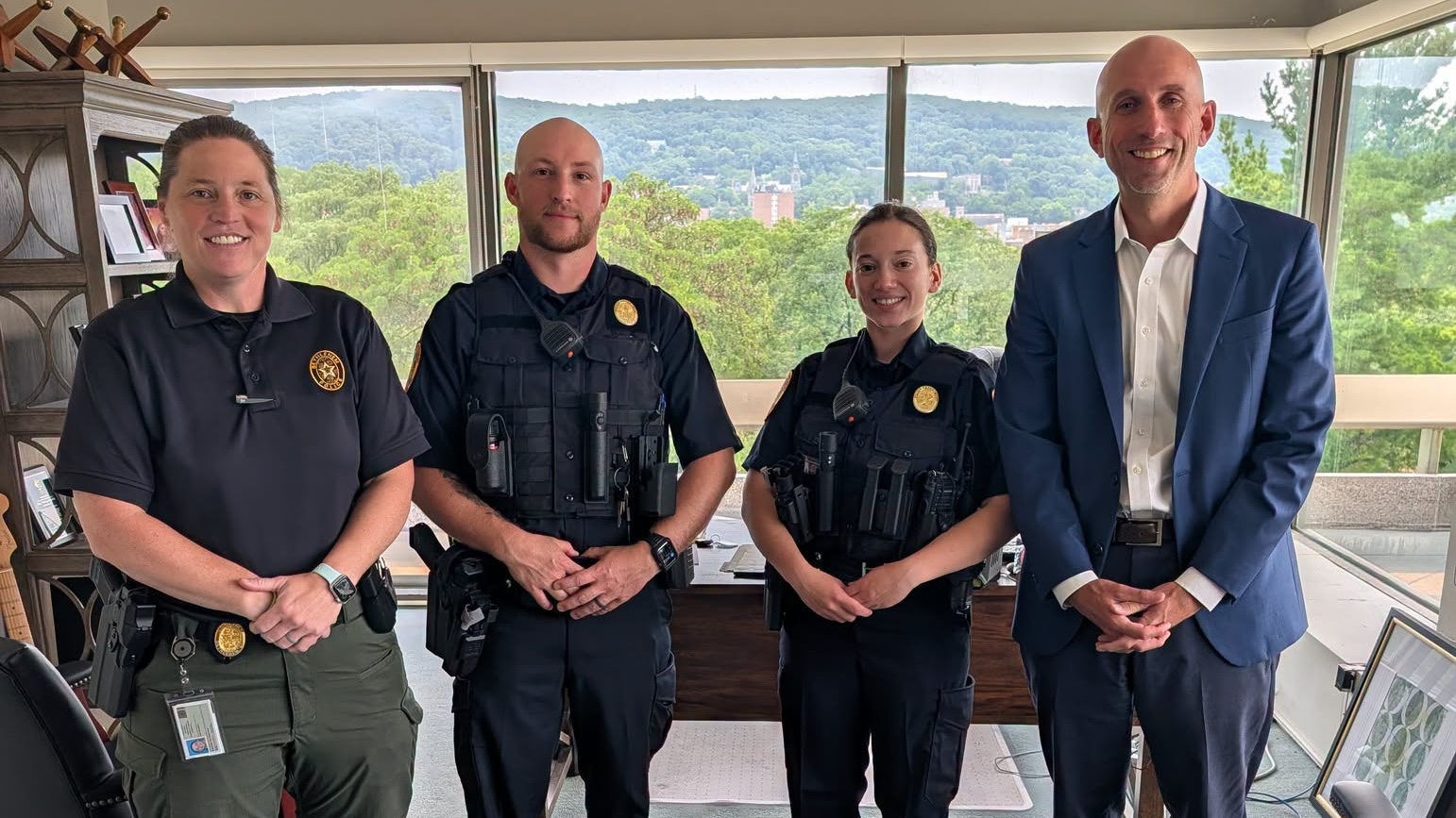 Bethlehem Police Department swears in 2 new officers amid ongoing staffing shortage