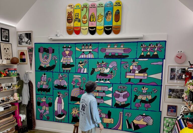 French artist Lucas Beaufort brings free art and skate weekend to South Bethlehem