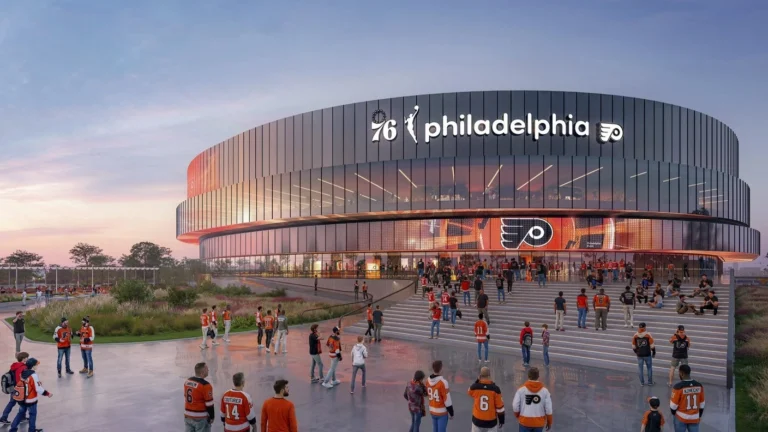 Sixers and Flyers unveil Spectrum-site arena for 2030 with no price tag and no land of their own