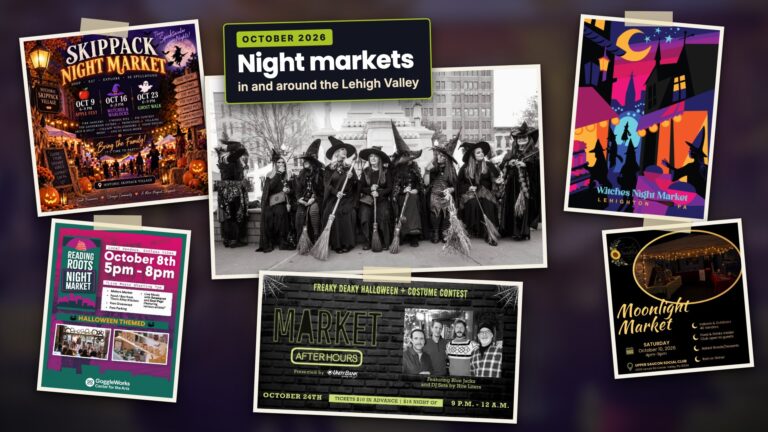 Halloween night markets around the Lehigh Valley, from Easton’s Witches’ Walk to Lehighton’s witches market