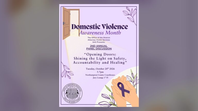 Northampton County DA invites public to domestic violence panel Tuesday
